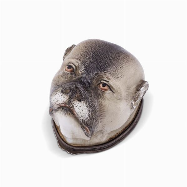 SCATOLA, MANIFATTURA NORD-EUROPEA, SECOLO XVIII  - Asta INTERNATIONAL FINE ART E UNA IMPORTANTE COLLEZIONE DI PENDOLE �AU BON SAUVAGE� - Associazione Nazionale - Case d'Asta italiane