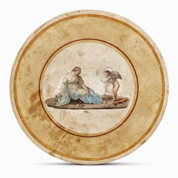 TAVOLO DA CENTRO, TOSCANA, SECOLO XIX  - Asta INTERNATIONAL FINE ART E UNA IMPORTANTE COLLEZIONE DI PENDOLE AU BON SAUVAGE - Associazione Nazionale - Case d'Asta italiane