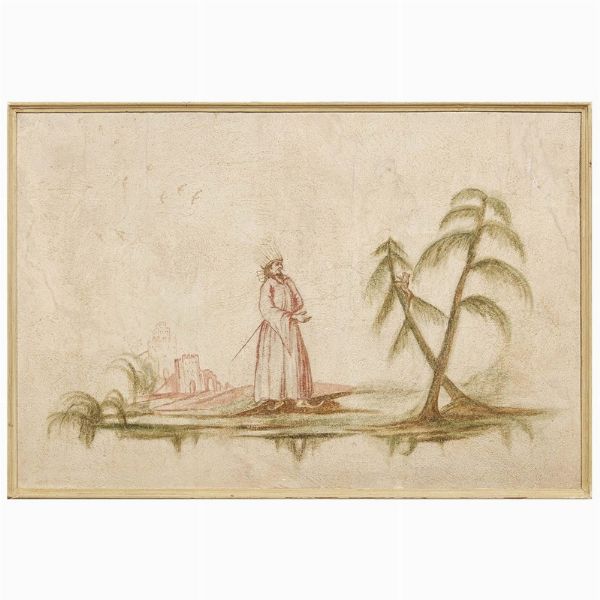 CINQUE PANNELLI, VENETO, SECOLO XVIII  - Asta INTERNATIONAL FINE ART E UNA IMPORTANTE COLLEZIONE DI PENDOLE AU BON SAUVAGE - Associazione Nazionale - Case d'Asta italiane