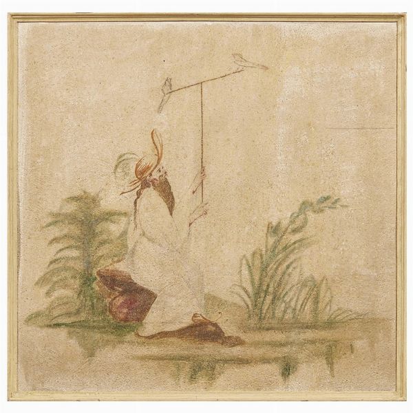CINQUE PANNELLI, VENETO, SECOLO XVIII  - Asta INTERNATIONAL FINE ART E UNA IMPORTANTE COLLEZIONE DI PENDOLE AU BON SAUVAGE - Associazione Nazionale - Case d'Asta italiane