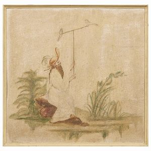 CINQUE PANNELLI, VENETO, SECOLO XVIII  - Asta INTERNATIONAL FINE ART E UNA IMPORTANTE COLLEZIONE DI PENDOLE AU BON SAUVAGE - Associazione Nazionale - Case d'Asta italiane
