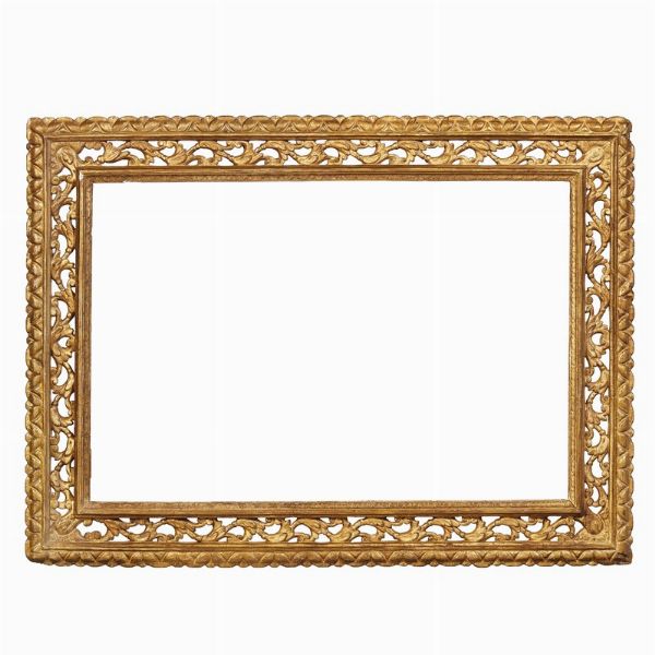 CORNICE, ITALIA CENTRALE, SECOLO XVIII  - Asta L'ARTE DI ORNARE I QUADRI: CORNICI DAL RINASCIMENTO ALL'OTTOCENTO - Associazione Nazionale - Case d'Asta italiane