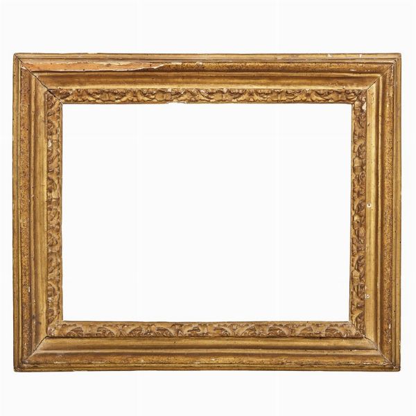 CORNICE, ITALIA CENTRALE, SECOLO XVII  - Asta L'ARTE DI ORNARE I QUADRI: CORNICI DAL RINASCIMENTO ALL'OTTOCENTO - Associazione Nazionale - Case d'Asta italiane