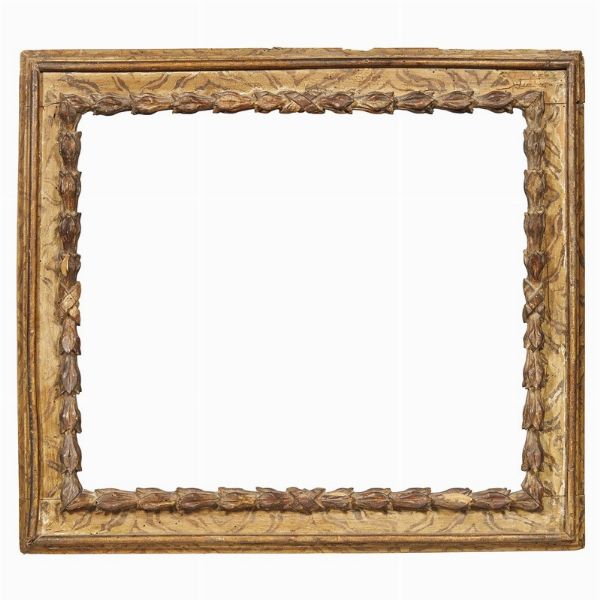 CORNICE, PIEMONTE, SECOLO XVII  - Asta L'ARTE DI ORNARE I QUADRI: CORNICI DAL RINASCIMENTO ALL'OTTOCENTO - Associazione Nazionale - Case d'Asta italiane