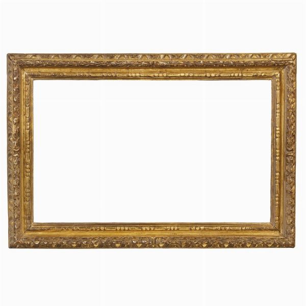 COPPIA DI CORNICI, ITALIA SETTENTRIONALE, SECOLO XVII  - Asta L'ARTE DI ORNARE I QUADRI: CORNICI DAL RINASCIMENTO ALL'OTTOCENTO - Associazione Nazionale - Case d'Asta italiane