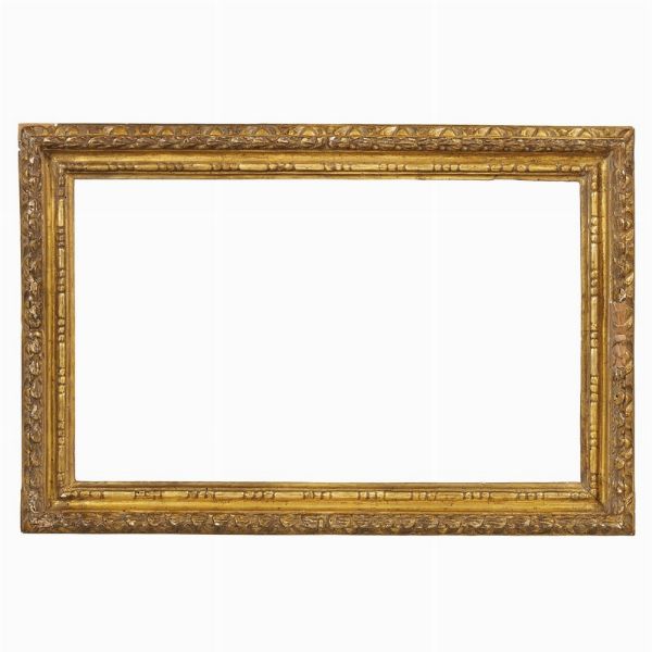 COPPIA DI CORNICI, ITALIA SETTENTRIONALE, SECOLO XVII  - Asta L'ARTE DI ORNARE I QUADRI: CORNICI DAL RINASCIMENTO ALL'OTTOCENTO - Associazione Nazionale - Case d'Asta italiane