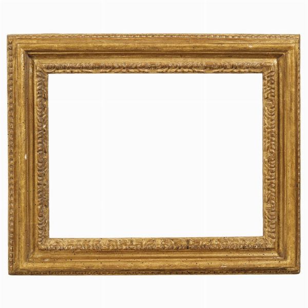 CORNICE, ROMA, SECOLO XVIII  - Asta L'ARTE DI ORNARE I QUADRI: CORNICI DAL RINASCIMENTO ALL'OTTOCENTO - Associazione Nazionale - Case d'Asta italiane