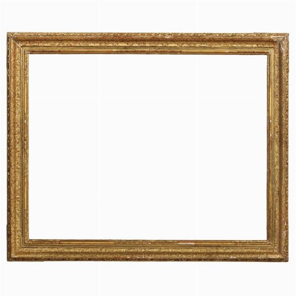 CORNICE, ITALIA SETTENTRIONALE, SECOLO XVIII  - Asta L'ARTE DI ORNARE I QUADRI: CORNICI DAL RINASCIMENTO ALL'OTTOCENTO - Associazione Nazionale - Case d'Asta italiane