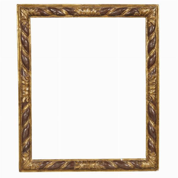 CORNICE, LOMBARDIA, SECOLO XVII  - Asta L'ARTE DI ORNARE I QUADRI: CORNICI DAL RINASCIMENTO ALL'OTTOCENTO - Associazione Nazionale - Case d'Asta italiane