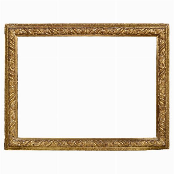 CORNICE, ITALIA SETTENTRIONALE, SECOLO XVII  - Asta L'ARTE DI ORNARE I QUADRI: CORNICI DAL RINASCIMENTO ALL'OTTOCENTO - Associazione Nazionale - Case d'Asta italiane