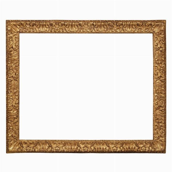 CORNICE, EMILIA, SECOLO XVII  - Asta L'ARTE DI ORNARE I QUADRI: CORNICI DAL RINASCIMENTO ALL'OTTOCENTO - Associazione Nazionale - Case d'Asta italiane