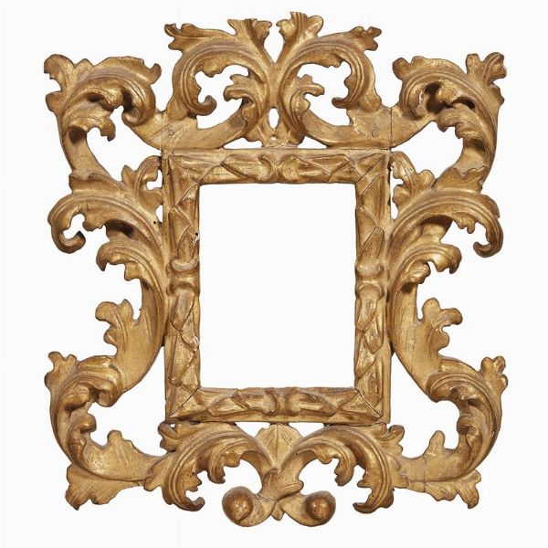 CORNICE, EMILIA, FINE SECOLO XVII  - Asta L'ARTE DI ORNARE I QUADRI: CORNICI DAL RINASCIMENTO ALL'OTTOCENTO - Associazione Nazionale - Case d'Asta italiane