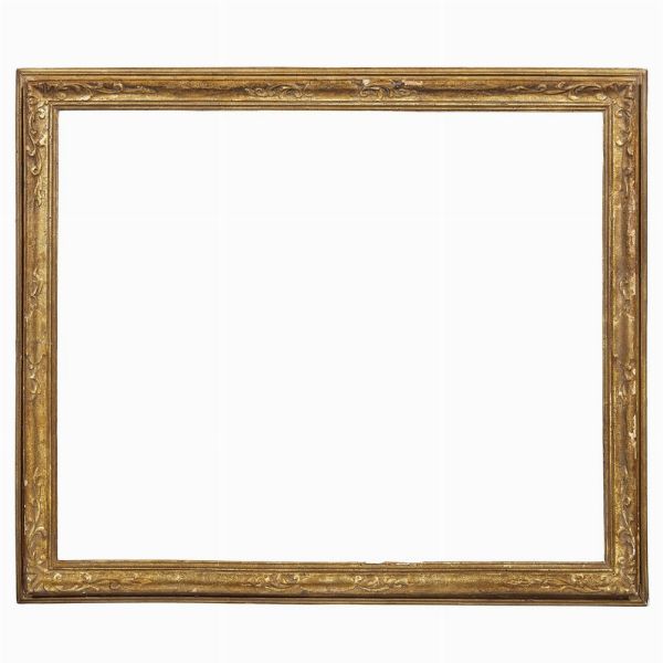 CORNICE, ITALIA SETTENTRIONALE, SECOLO XVIII  - Asta L'ARTE DI ORNARE I QUADRI: CORNICI DAL RINASCIMENTO ALL'OTTOCENTO - Associazione Nazionale - Case d'Asta italiane