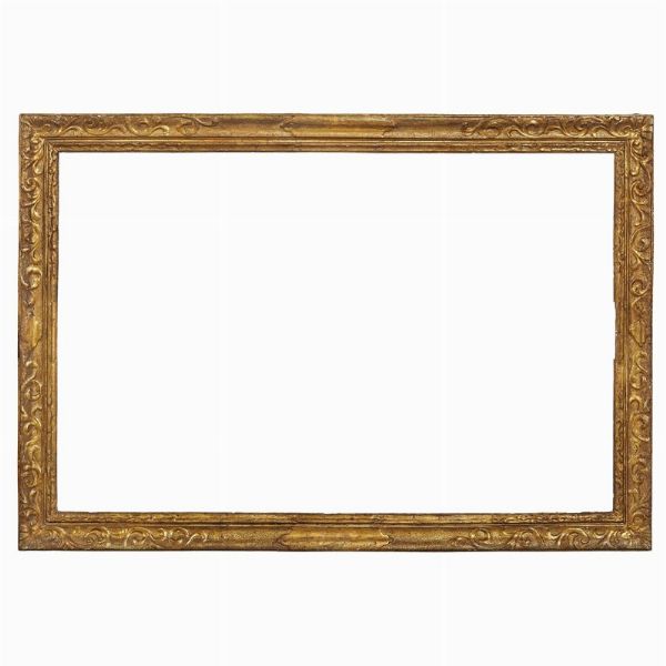 CORNICE, VENETO, SECOLO XVIII  - Asta L'ARTE DI ORNARE I QUADRI: CORNICI DAL RINASCIMENTO ALL'OTTOCENTO - Associazione Nazionale - Case d'Asta italiane