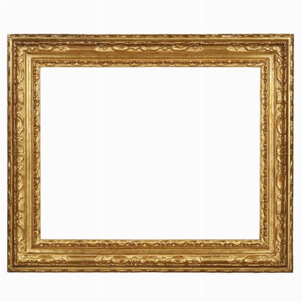 CORNICE, ITALIA SETTENTRIONALE, SECOLO XVIII  - Asta L'ARTE DI ORNARE I QUADRI: CORNICI DAL RINASCIMENTO ALL'OTTOCENTO - Associazione Nazionale - Case d'Asta italiane