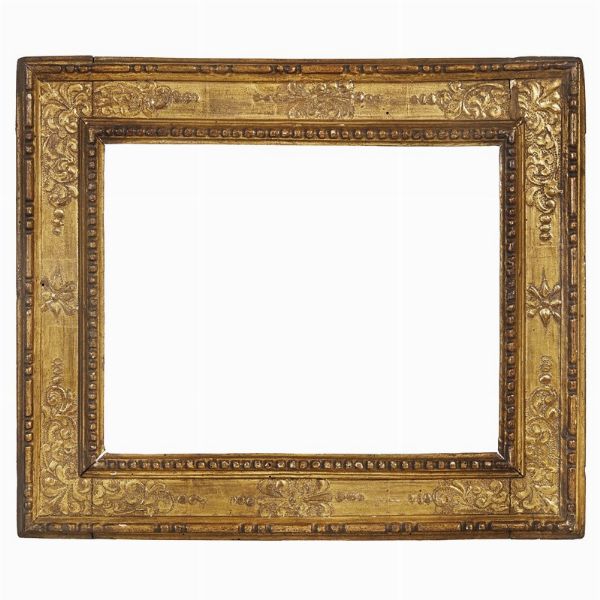 CORNICE, TOSCANA, INIZIO SECOLO XVII  - Asta L'ARTE DI ORNARE I QUADRI: CORNICI DAL RINASCIMENTO ALL'OTTOCENTO - Associazione Nazionale - Case d'Asta italiane