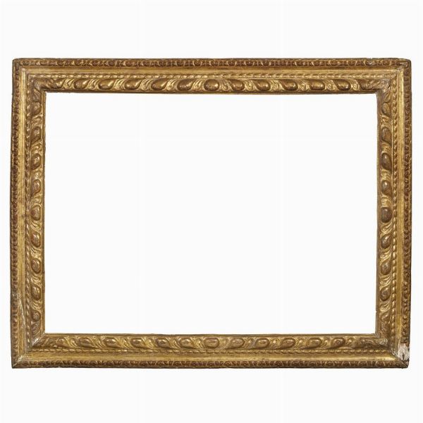 CORNICE, TOSCANA, SECOLO XVII  - Asta L'ARTE DI ORNARE I QUADRI: CORNICI DAL RINASCIMENTO ALL'OTTOCENTO - Associazione Nazionale - Case d'Asta italiane