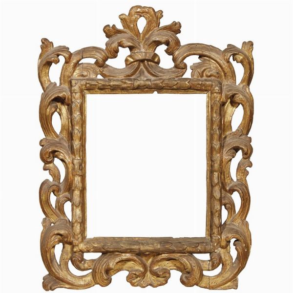 COPPIA DI CORNICI, EMILIA, SECOLO XVII  - Asta L'ARTE DI ORNARE I QUADRI: CORNICI DAL RINASCIMENTO ALL'OTTOCENTO - Associazione Nazionale - Case d'Asta italiane