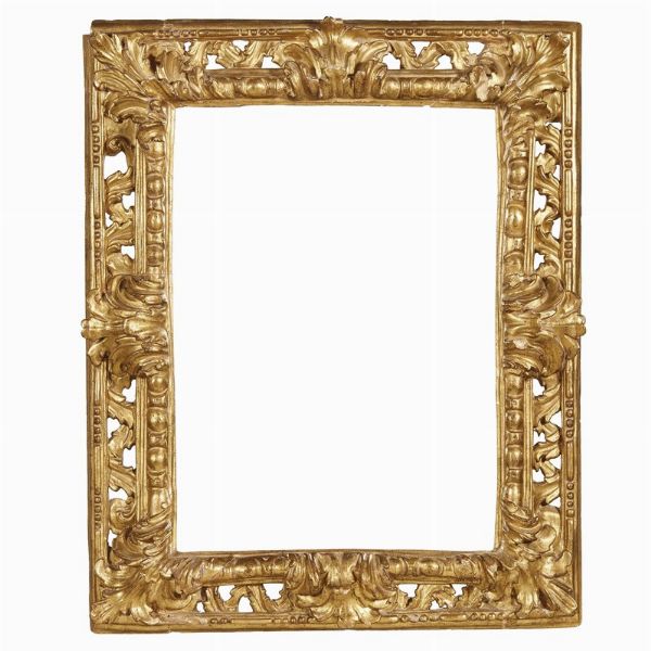 CORNICE, TOSCANA, SECOLO XVII  - Asta L'ARTE DI ORNARE I QUADRI: CORNICI DAL RINASCIMENTO ALL'OTTOCENTO - Associazione Nazionale - Case d'Asta italiane