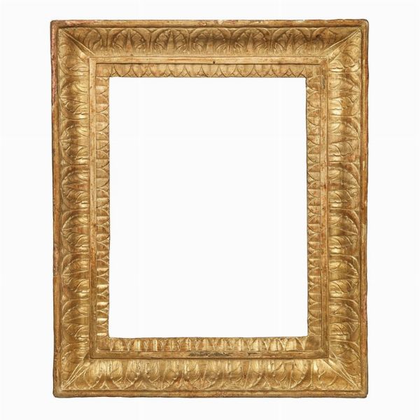 CORNICE, NAPOLI, SECOLO XVIII  - Asta L'ARTE DI ORNARE I QUADRI: CORNICI DAL RINASCIMENTO ALL'OTTOCENTO - Associazione Nazionale - Case d'Asta italiane