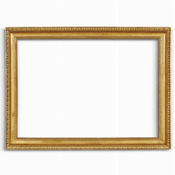 GRANDE CORNICE, ROMA, SECOLO XIX  - Asta L'ARTE DI ORNARE I QUADRI: CORNICI DAL RINASCIMENTO ALL'OTTOCENTO - Associazione Nazionale - Case d'Asta italiane