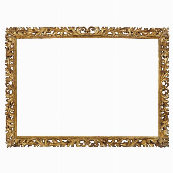 CORNICE, EMILIA, SECOLO XVII  - Asta L'ARTE DI ORNARE I QUADRI: CORNICI DAL RINASCIMENTO ALL'OTTOCENTO - Associazione Nazionale - Case d'Asta italiane