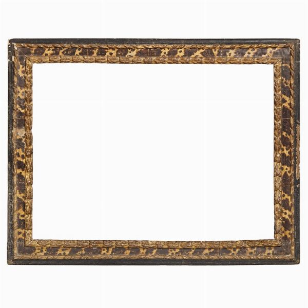 CORNICE, ITALIA CENTRALE, SECOLO XVII  - Asta L'ARTE DI ORNARE I QUADRI: CORNICI DAL RINASCIMENTO ALL'OTTOCENTO - Associazione Nazionale - Case d'Asta italiane