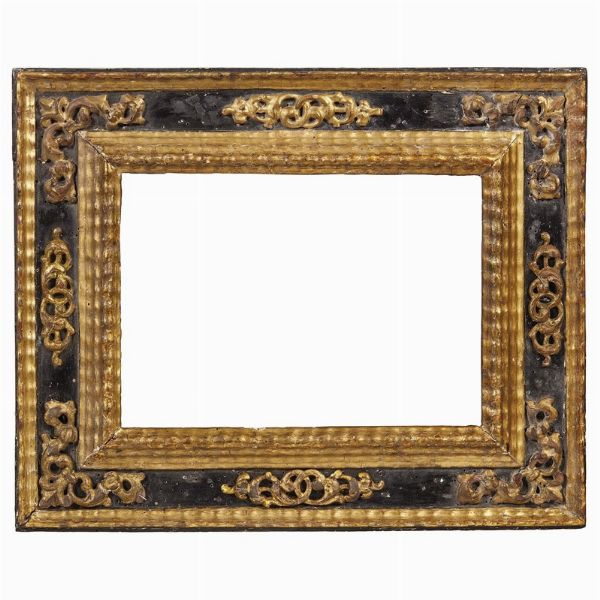 COPPIA DI CORNICI, ITALIA SETTENTRIONALE, SECOLO XVII  - Asta L'ARTE DI ORNARE I QUADRI: CORNICI DAL RINASCIMENTO ALL'OTTOCENTO - Associazione Nazionale - Case d'Asta italiane