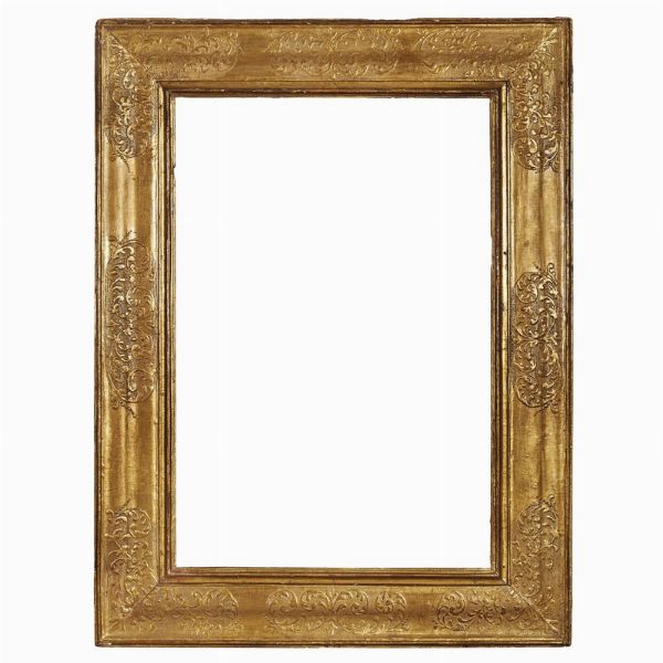 CORNICE, ITALIA SETTENTRIONALE, SECOLO XVIII  - Asta L'ARTE DI ORNARE I QUADRI: CORNICI DAL RINASCIMENTO ALL'OTTOCENTO - Associazione Nazionale - Case d'Asta italiane