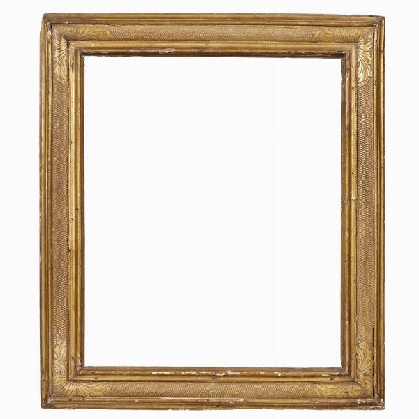 CORNICE, NAPOLI, SECOLO XVIII  - Asta L'ARTE DI ORNARE I QUADRI: CORNICI DAL RINASCIMENTO ALL'OTTOCENTO - Associazione Nazionale - Case d'Asta italiane