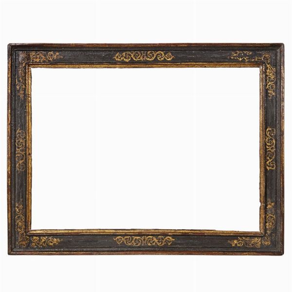 CORNICE, TOSCANA, FINE SECOLO XVI  - Asta L'ARTE DI ORNARE I QUADRI: CORNICI DAL RINASCIMENTO ALL'OTTOCENTO - Associazione Nazionale - Case d'Asta italiane