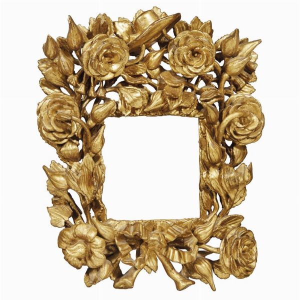 CORNICE, ROMA, INIZIO SECOLO XVIII  - Asta L'ARTE DI ORNARE I QUADRI: CORNICI DAL RINASCIMENTO ALL'OTTOCENTO - Associazione Nazionale - Case d'Asta italiane