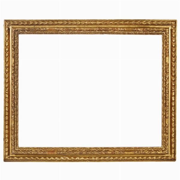 CORNICE, PIEMONTE, INIZI SECOLO XVIII  - Asta L'ARTE DI ORNARE I QUADRI: CORNICI DAL RINASCIMENTO ALL'OTTOCENTO - Associazione Nazionale - Case d'Asta italiane