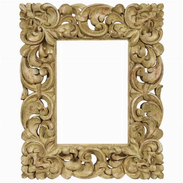 CORNICE, FIRENZE, SECOLO XVII  - Asta L'ARTE DI ORNARE I QUADRI: CORNICI DAL RINASCIMENTO ALL'OTTOCENTO - Associazione Nazionale - Case d'Asta italiane