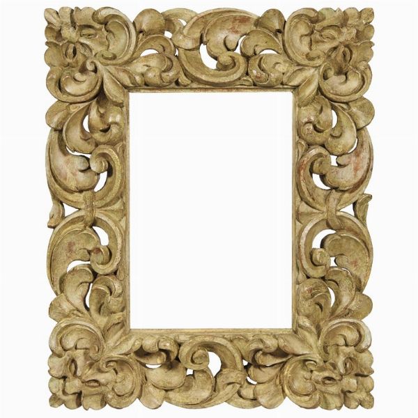 CORNICE, FIRENZE, SECOLO XVII  - Asta L'ARTE DI ORNARE I QUADRI: CORNICI DAL RINASCIMENTO ALL'OTTOCENTO - Associazione Nazionale - Case d'Asta italiane