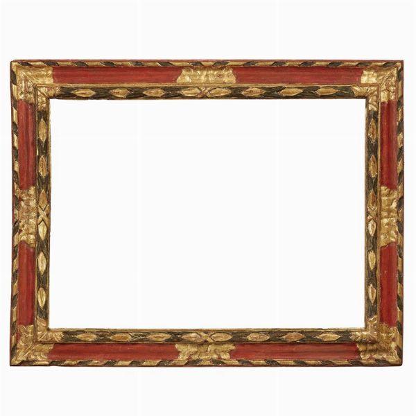 CORNICE, ITALIA SETTENTRIONALE, SECOLO XVII  - Asta L'ARTE DI ORNARE I QUADRI: CORNICI DAL RINASCIMENTO ALL'OTTOCENTO - Associazione Nazionale - Case d'Asta italiane