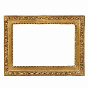 COPPIA DI CORNICI, TOSCANA, FINE SECOLO XVIII  - Asta L'ARTE DI ORNARE I QUADRI: CORNICI DAL RINASCIMENTO ALL'OTTOCENTO - Associazione Nazionale - Case d'Asta italiane