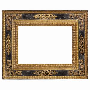 COPPIA DI CORNICI, ITALIA SETTENTRIONALE, SECOLO XVII  - Asta L'ARTE DI ORNARE I QUADRI: CORNICI DAL RINASCIMENTO ALL'OTTOCENTO - Associazione Nazionale - Case d'Asta italiane