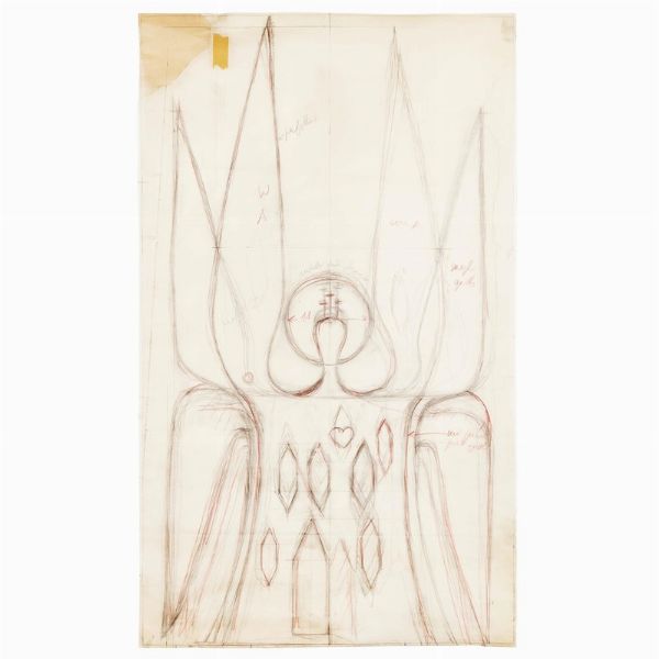 Ponti Gio : GIO' PONTI  - Asta Arte moderna e contemporanea  - Associazione Nazionale - Case d'Asta italiane