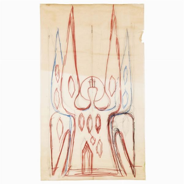 Ponti Gio : GIO' PONTI  - Asta Arte moderna e contemporanea  - Associazione Nazionale - Case d'Asta italiane