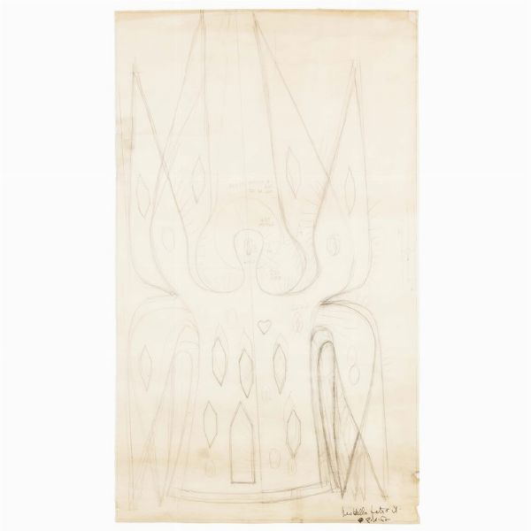 Ponti Gio : GIO' PONTI  - Asta Arte moderna e contemporanea  - Associazione Nazionale - Case d'Asta italiane