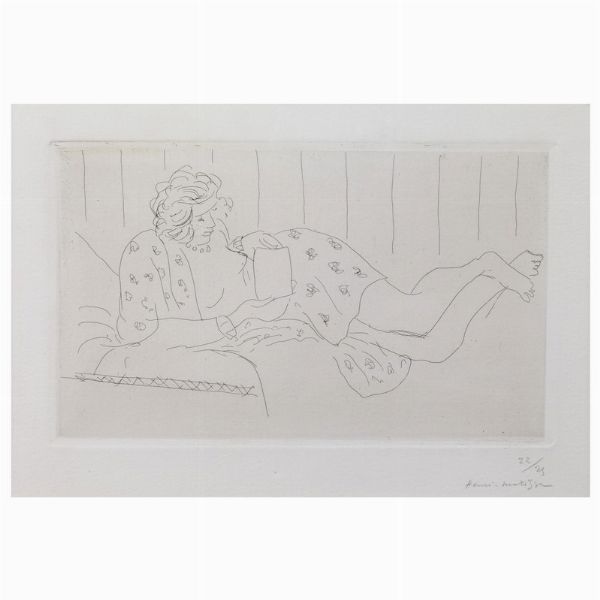 MATISSE HENRI : HENRI MATISSE  - Asta Arte moderna e contemporanea  - Associazione Nazionale - Case d'Asta italiane