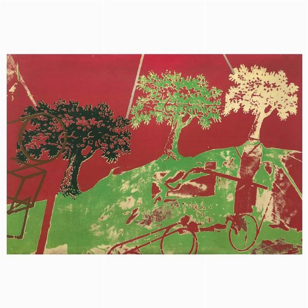 SCHIFANO MARIO : MARIO SCHIFANO  - Asta Arte moderna e contemporanea  - Associazione Nazionale - Case d'Asta italiane