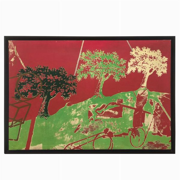 SCHIFANO MARIO : MARIO SCHIFANO  - Asta Arte moderna e contemporanea  - Associazione Nazionale - Case d'Asta italiane