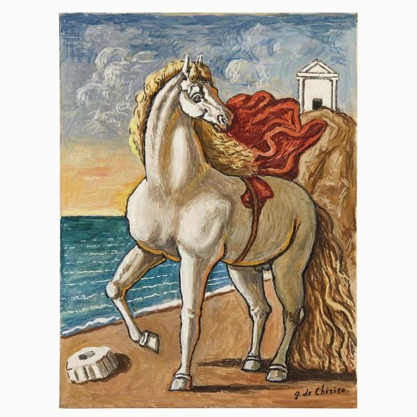 De Chirico Giorgio : GIORGIO DE CHIRICO  - Asta Arte moderna e contemporanea  - Associazione Nazionale - Case d'Asta italiane