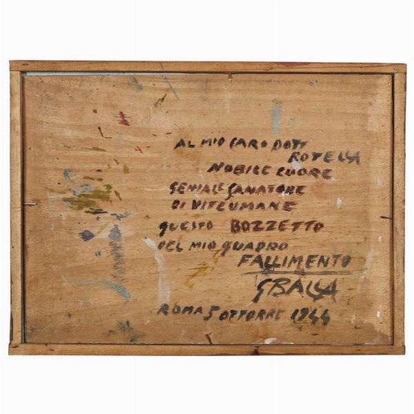 BALLA GIACOMO : GIACOMO BALLA  - Asta Arte moderna e contemporanea  - Associazione Nazionale - Case d'Asta italiane