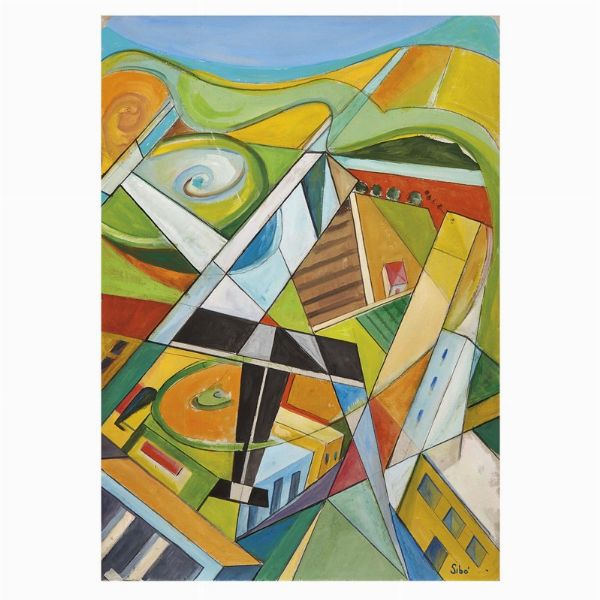 Bossi Pierluigi : PIERLUIGI BOSSI detto SIBO'  - Asta Arte moderna e contemporanea  - Associazione Nazionale - Case d'Asta italiane