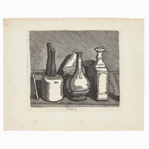 MORANDI GIORGIO : GIORGIO MORANDI  - Asta Arte moderna e contemporanea  - Associazione Nazionale - Case d'Asta italiane