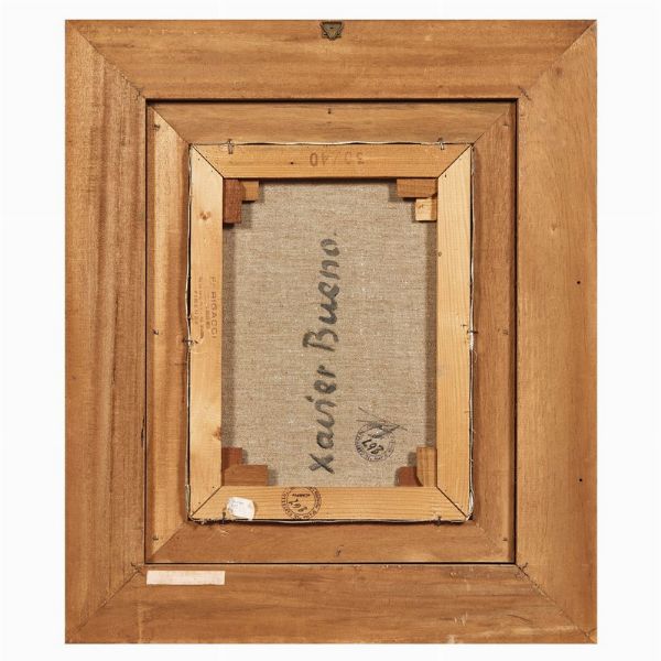 BUENO XAVIER : XAVIER BUENO  - Asta Arte moderna e contemporanea  - Associazione Nazionale - Case d'Asta italiane