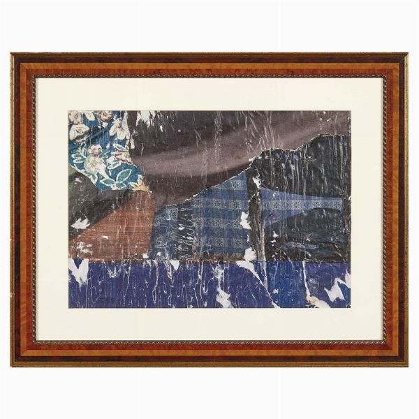 Rotella Mimmo : MIMMO ROTELLA  - Asta Arte moderna e contemporanea  - Associazione Nazionale - Case d'Asta italiane